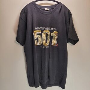 Vintage levi's 501 tshirt 90s retro - XL